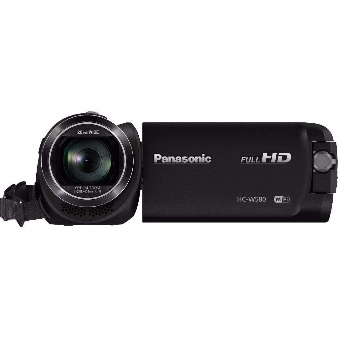 Panasonic W580 Full HD 1080p Camcorder with Twin Camera