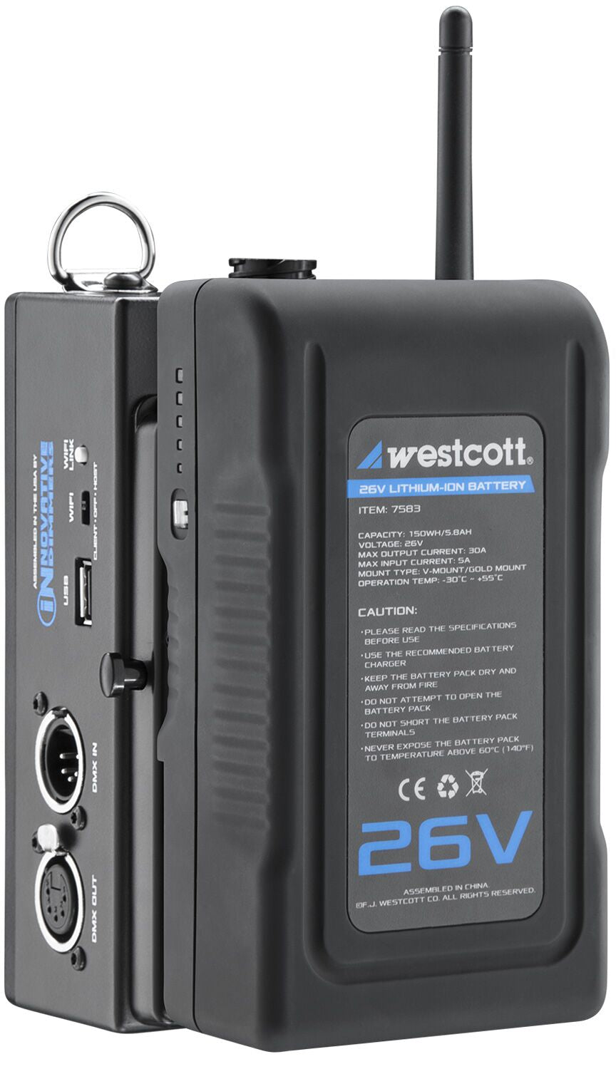 Westcott Flex Cine DMX 2-Light Travel Kit (1' x 1', Bi-Color)