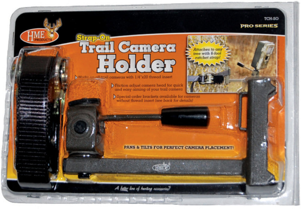 HME Products Strap-On Trail Camera Holder, 10-Pack: Mounts Cams Without Screws