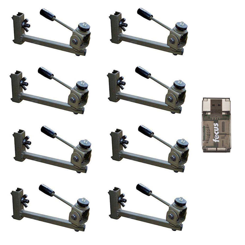 HME Products Better Trail Camera Holder 8-Pack: Screws Into Trees, Universal Fit