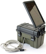 Hunting Made Easy (HME)-12VBBSLR Trail Cam Solar Auxiliary Power Pack, 2-Pack