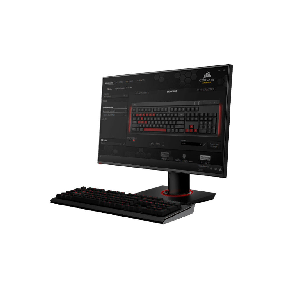 Corsair STRAFE Mechanical Gaming Keyboard (CH-9000505-NA) (Certified Refurbished)