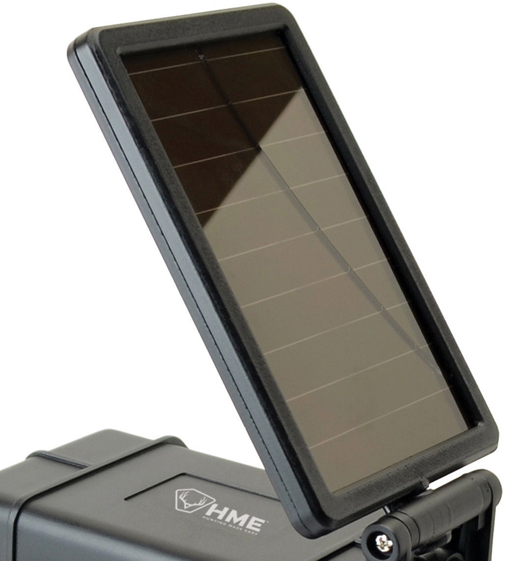 Hunting Made Easy (HME)-12VBBSLR Trail Cam Solar Auxiliary Power Pack, 4-Pack
