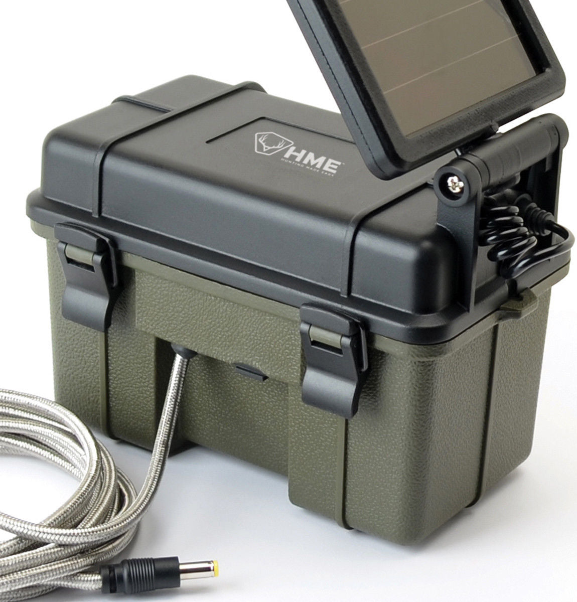 Stealth Cam HME-12VBBSLR Trail Cam Solar Auxiliary Power Pack, 6-Pack, Universal