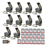 Stealth Cam HME-12VBBSLR Trail Cam Solar Auxiliary Power Pack,10-Pack, Universal