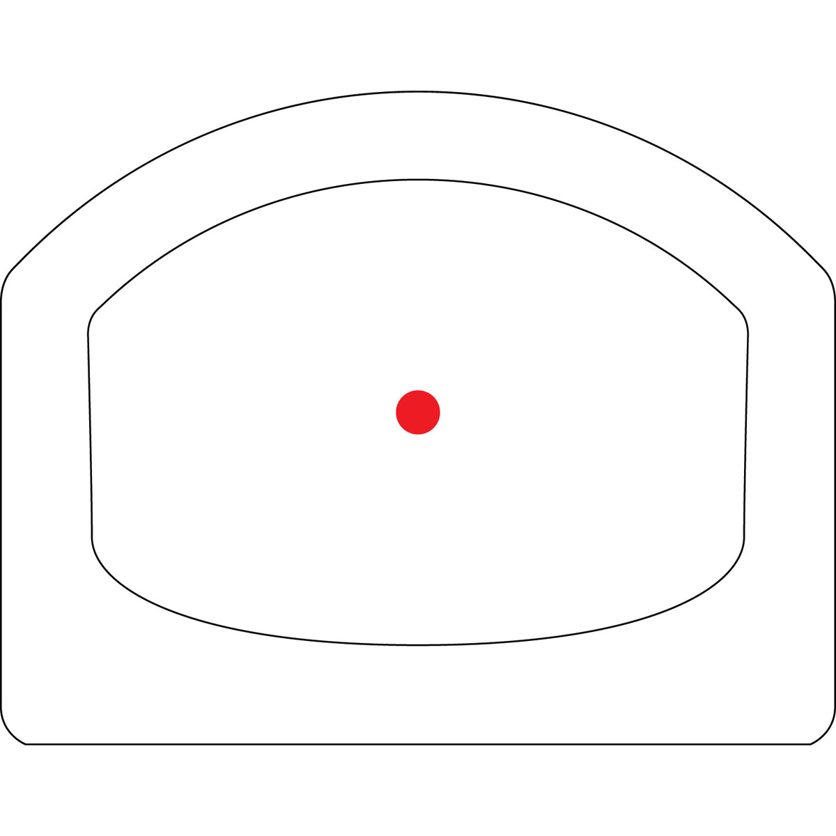 Vortex Razor Reflex Sight (6 MOA Red Dot Reticle)