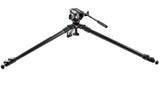Manfrotto 500 Fluid Head and 535 3 Section Tripod With Carrying Bag