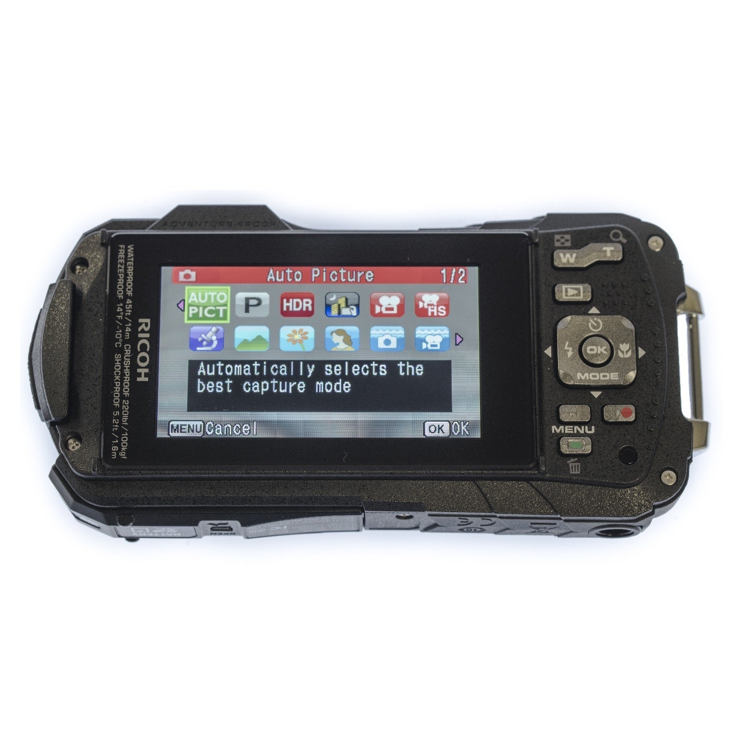 Ricoh WG-60 Digital Camera (Black) – Focus Camera