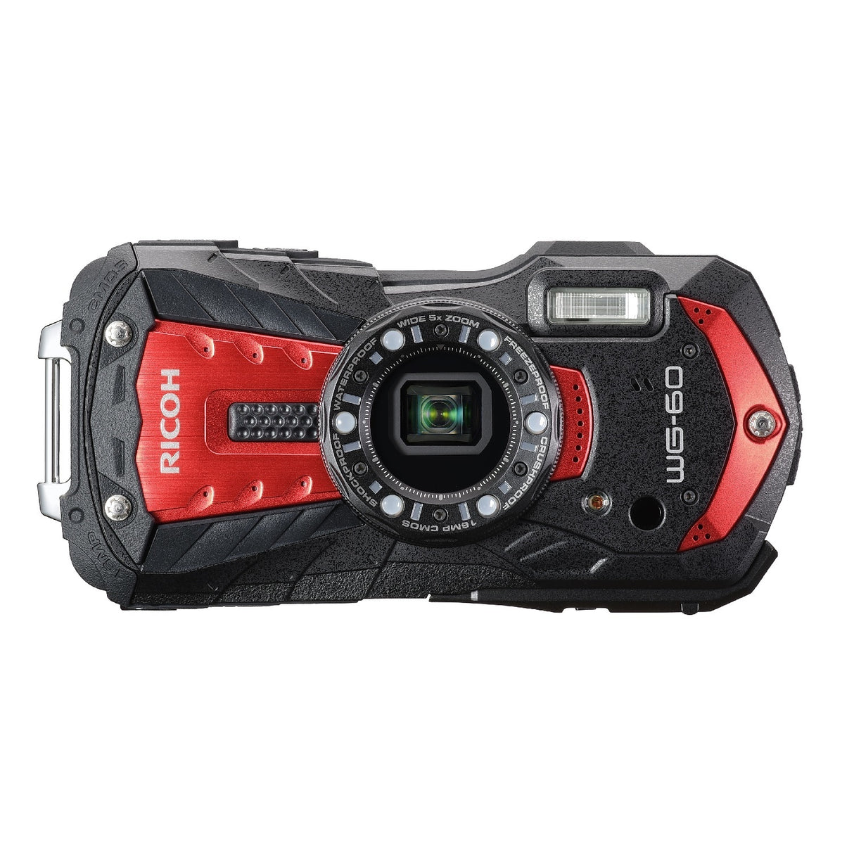 Ricoh WG-60 Digital Camera (Red)