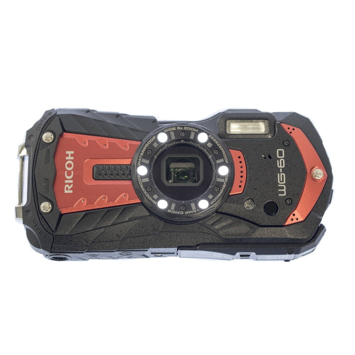 Ricoh WG-60 Digital Camera (Red)
