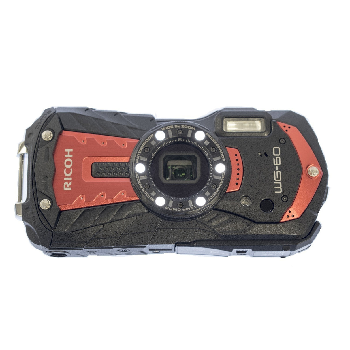 Ricoh WG-60 Digital Camera (Red)