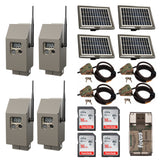 Cuddeback CuddePower and CuddeBox Kit for J-Series Cuddelink Trail Cameras (4x)