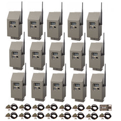 Cuddeback Security Box for J-Series Trail Cameras and Cable Lock (15-Pack)