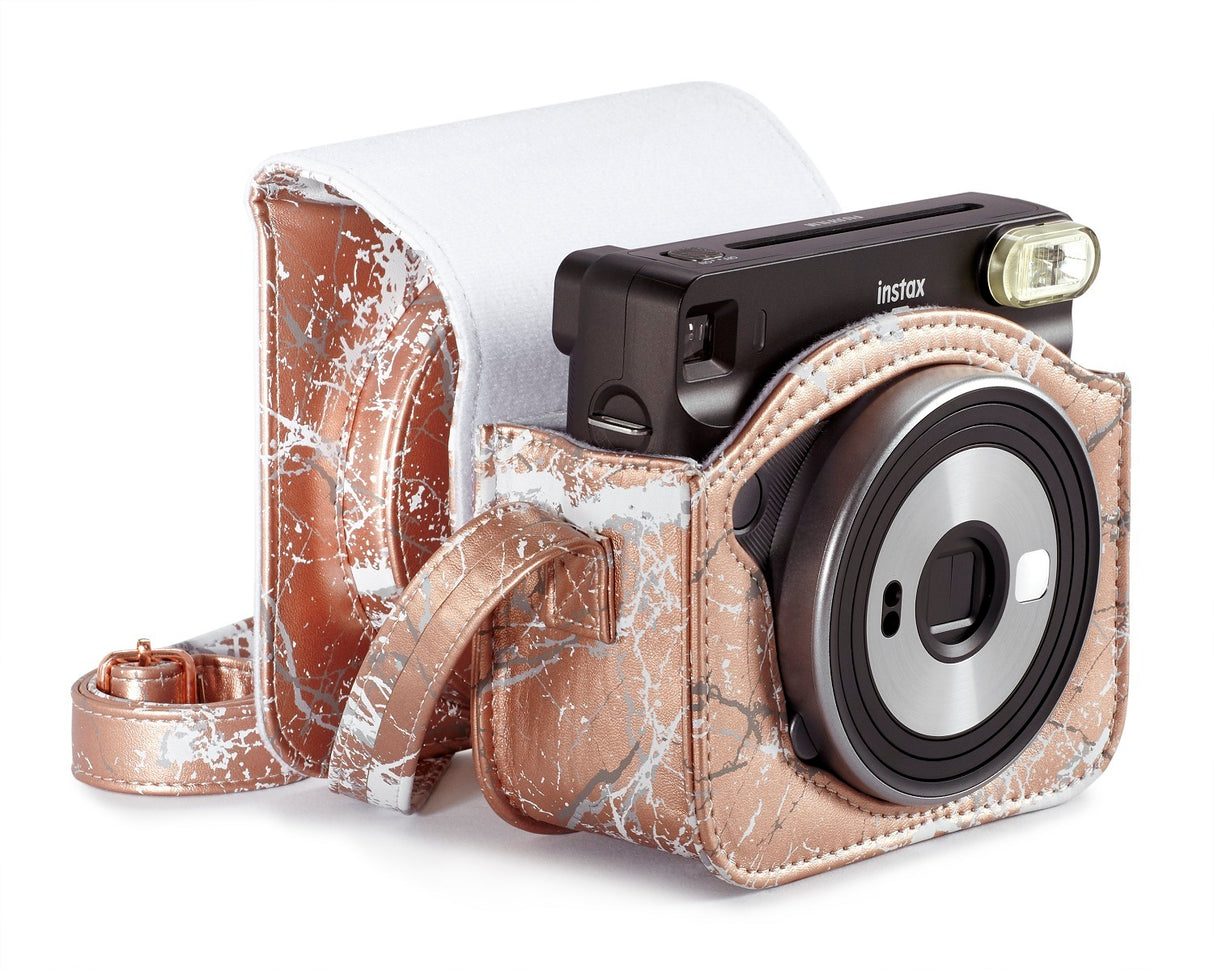 Fujifilm Instax Square SQ6 Camera Case (Blush Gold Marble)