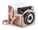 Fujifilm Instax Square SQ6 Camera Case (Blush Gold Marble)