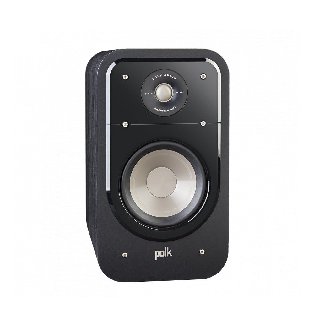 Polk Audio Signature Series S20 2-Way Bookshelf Speakers (Black Walnut, Pair)