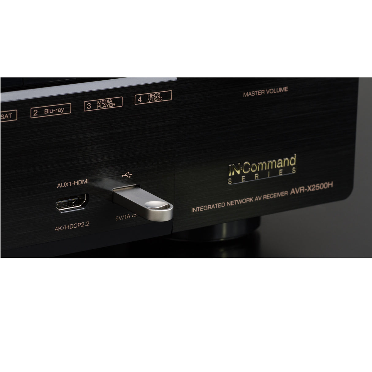 Denon AVR-X2500H 7.2-Channel Network A/V Receiver