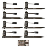 HME Products Pro Series Universal Trail Camera Holders 8-Pack: Screws Into Trees