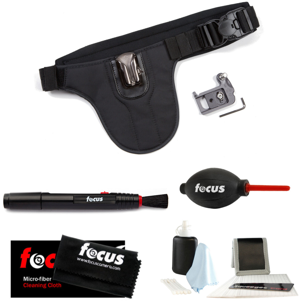 Spider Camera Holster 160 SpiderLight Single Camera System and Cleaning Bundle