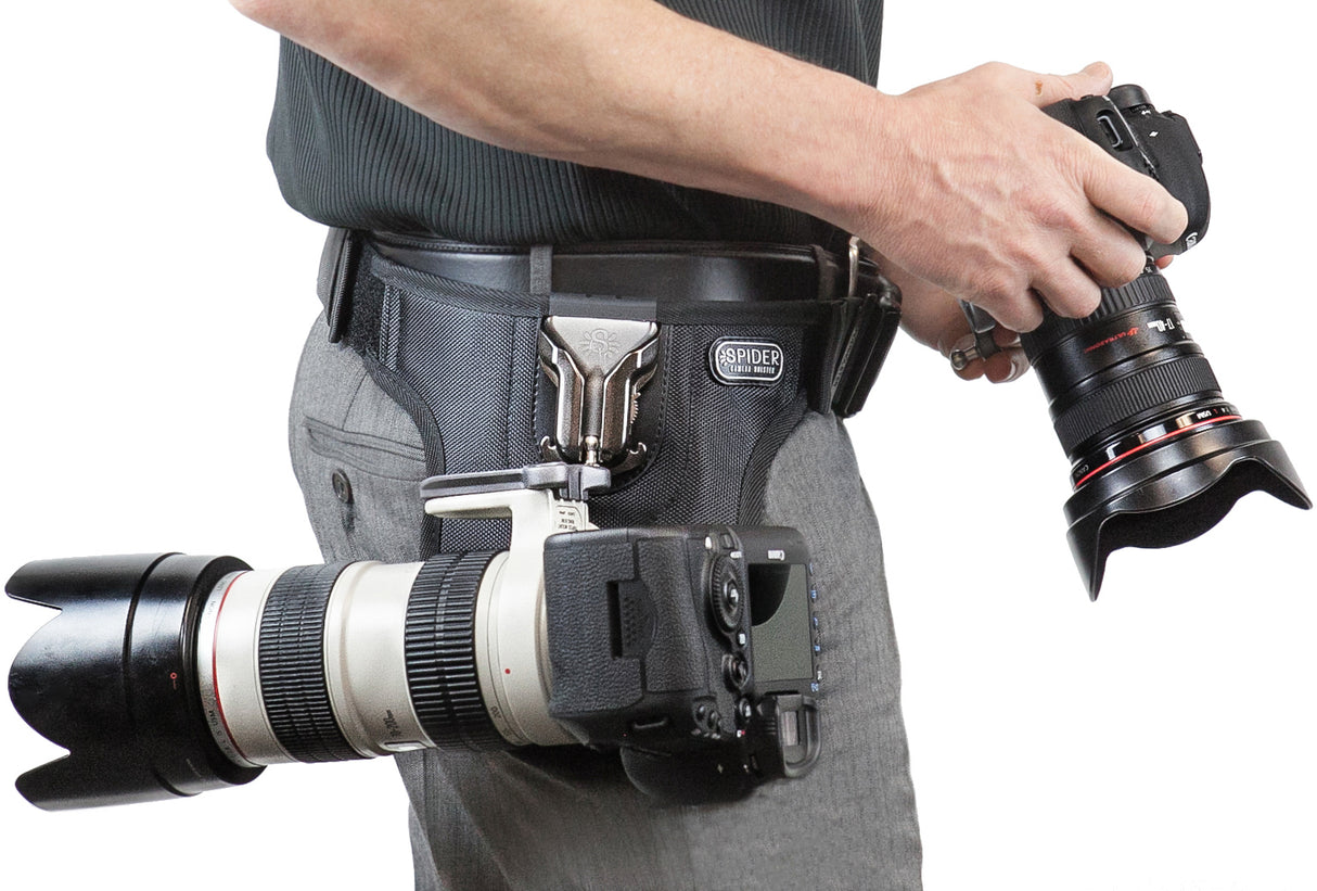 Spider Camera Holster with Dual Camera System and LightSphere Kit