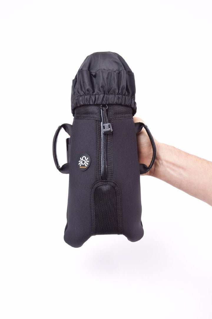Spider Holster Large and Medium Lens Pouches with SpiderLight Backpacker Kit