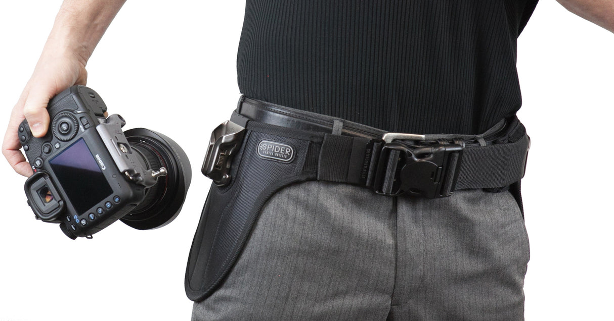 Spider Camera Holster SpiderPro Single Camera System v2 and Accessory Bundle