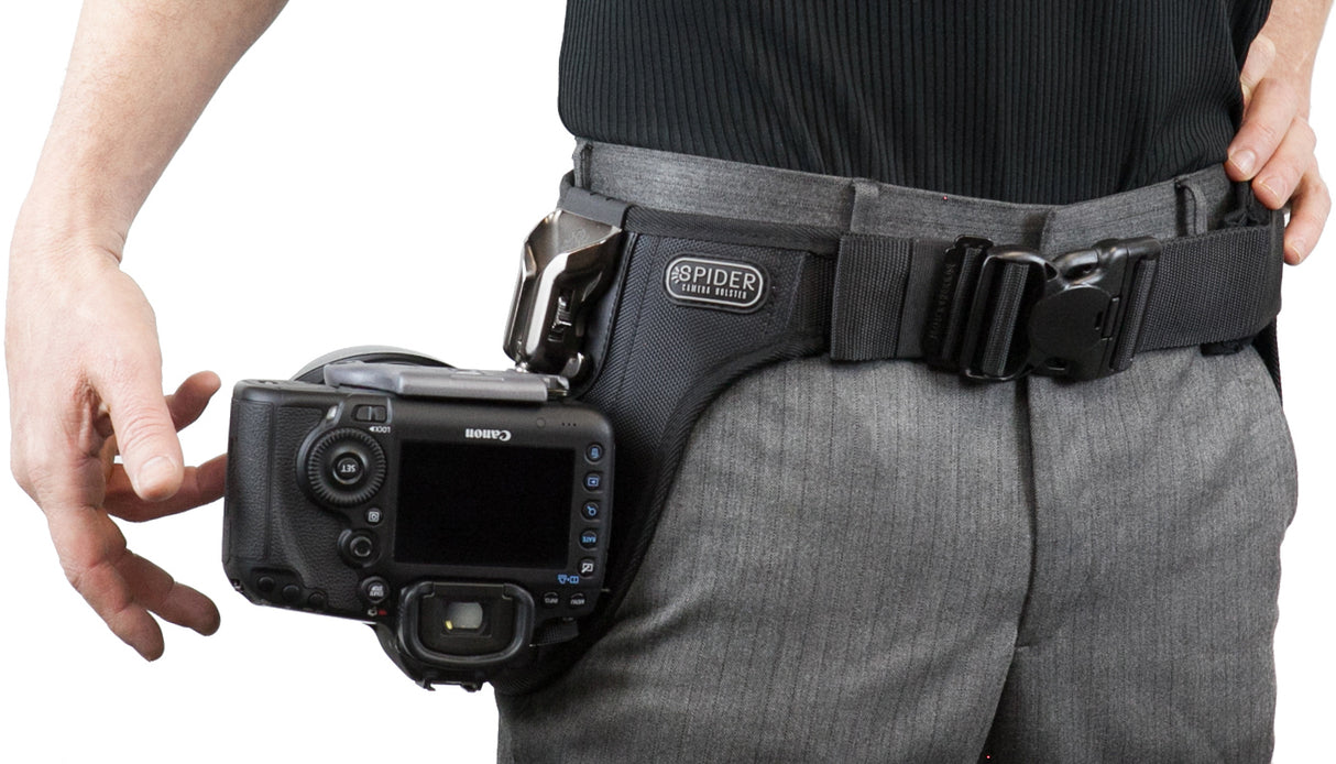 Spider Camera Holster SpiderPro Single Camera System v2 and Accessory Bundle