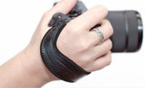 Spider Holster SpiderLight Black Leather Hand Strap 990 with Camera Cleaning Kit