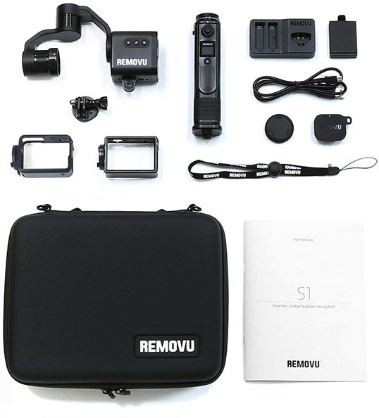 Removu S1 3-Axis Gimbal for GoPro Camera with Wireless Remote Control