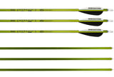 Genesis Archery Easton XX75 30in NASP Arrows for Genesis Bows (6-pack, Green)