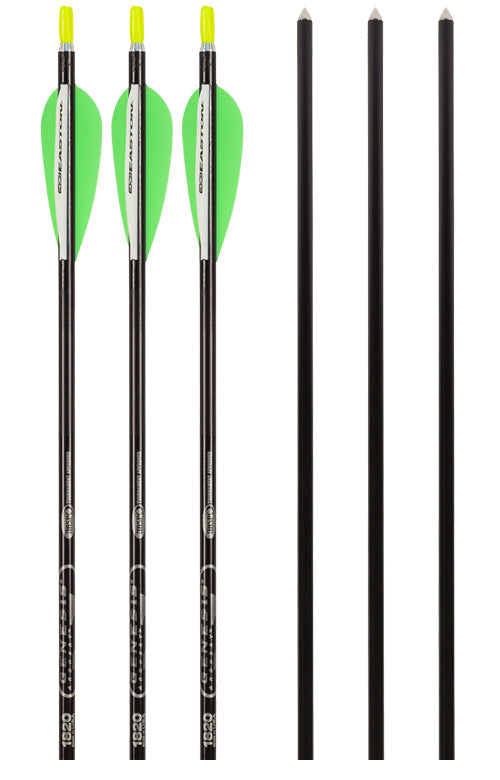Genesis Bows Original Bow Kit with Arm Guard, Quiver, and 11 Arrows (RH, Black)