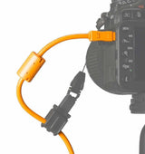 Tether Tools TetherPro USB 2.0 to Mini-B 8-Pin Cable (15-Feet/Orange)