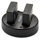 Koah PRO Panasonic DMW-BLG10 2-Pack 1100mAh Battery and Dual Charger