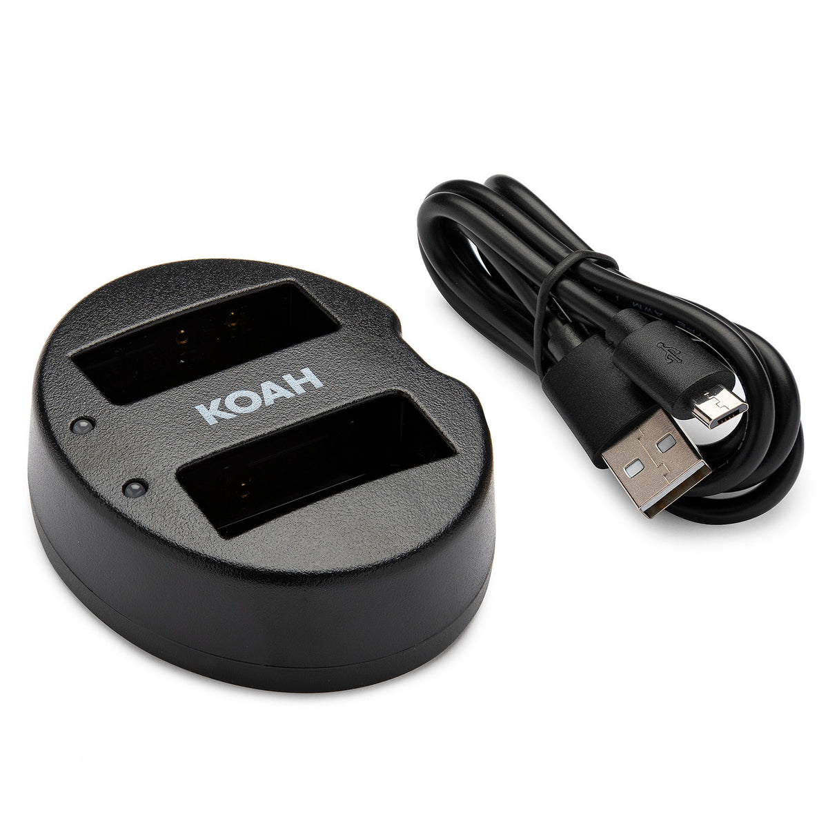Koah PRO Panasonic DMW-BLG10 2-Pack 1100mAh Battery and Dual Charger