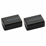 Koah PRO Rechargeable 1300mAh Battery (2-Pack) and Dual Charger for Sony NP-FW50