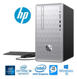 HP Pavilion 590 Desktop PC, Intel Core i7-8700, 8GB RAM + 16GB Intel Optane, 1TB HDD (Certified Refurbished)