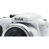 KODAK PIXPRO AZ252 Astro Zoom Digital Camera (White) Bundle