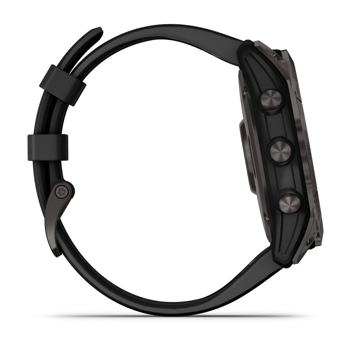 Garmin Fenix 7X Sapphire Solar GPS Smartwatch with Black Band (Carbon Gray)