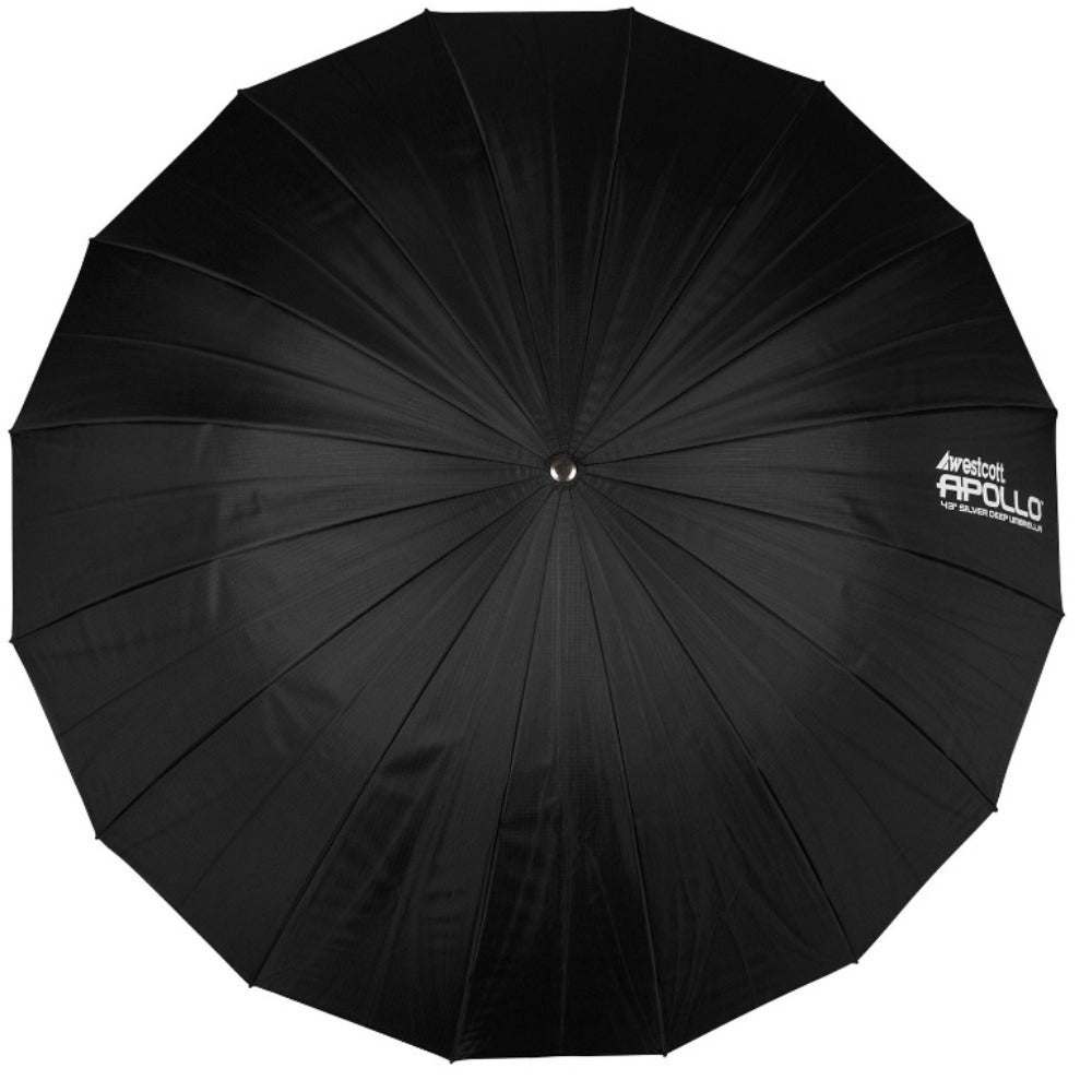 Westcott Apollo 43-Inch Silver Bounce Deep Umbrella