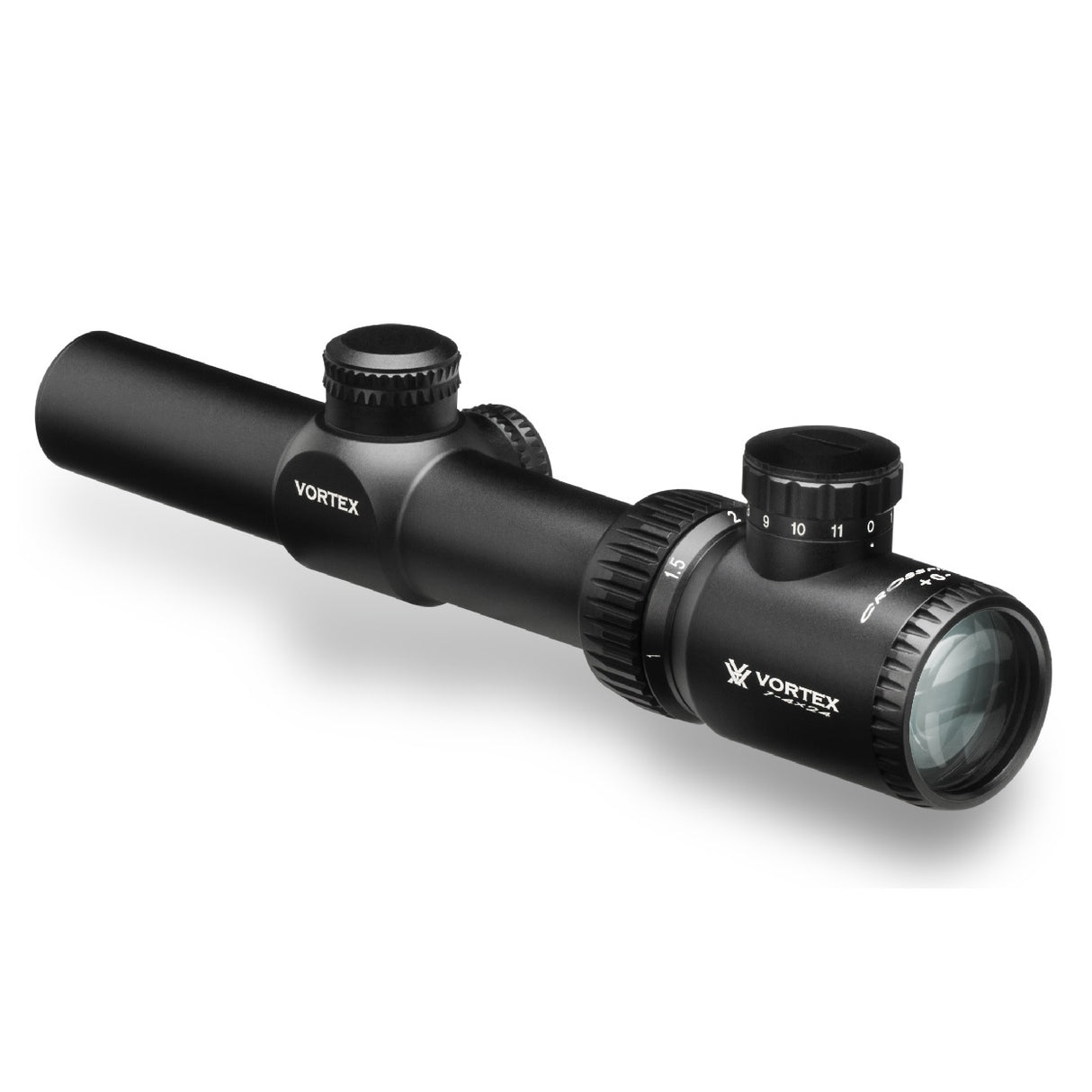Vortex Crossfire II 1-4x24 Riflescope (MOA Reticle) with 30mm Riflescope Tube