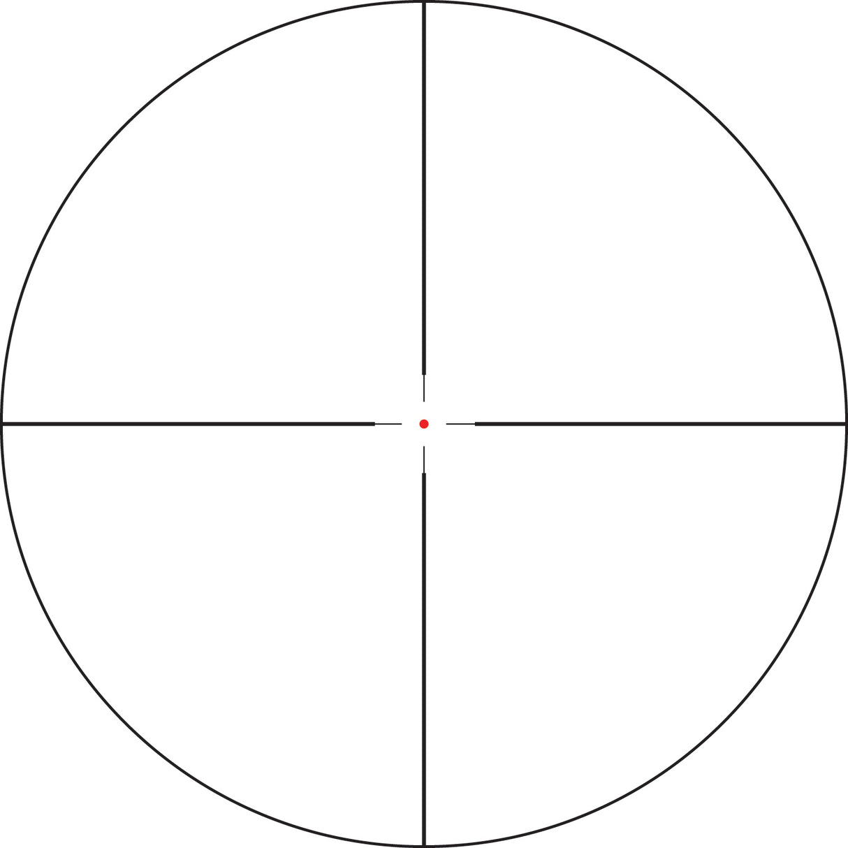 Vortex Crossfire II 1-4x24 Riflescope (V-Brite MOA Reticle) with Hunting Cap