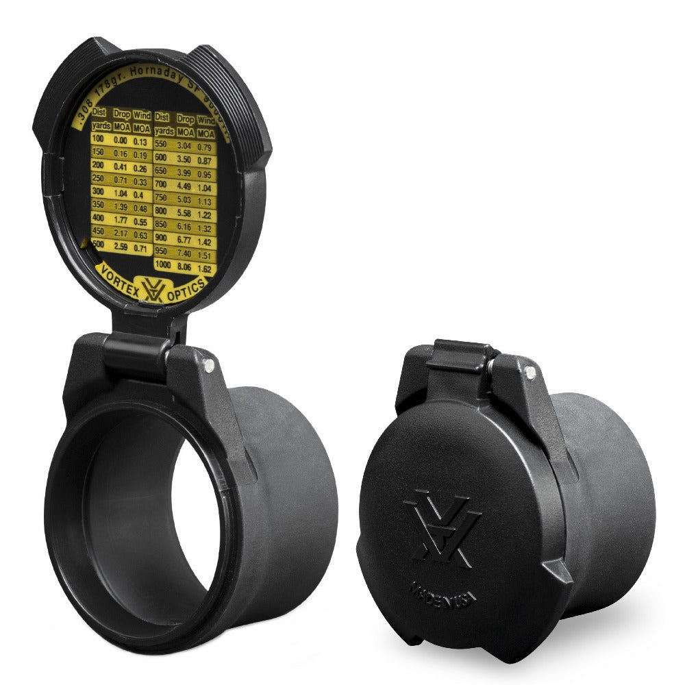 Vortex Defender Flip Cap Eyepiece and Flip Cap Objective 40
