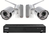 Lorex 6ch 1080p HD Wire-Free Battery Powered Camera System with 4 Metal Cameras