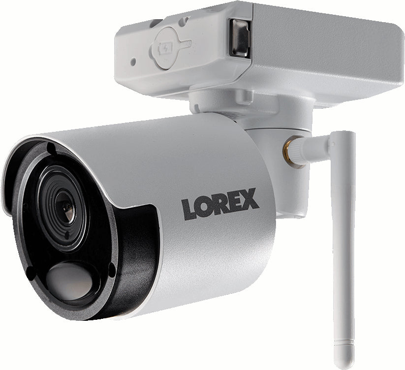 Lorex 6ch 1080p HD Wire-Free Battery Powered Camera System with 4 Metal Cameras