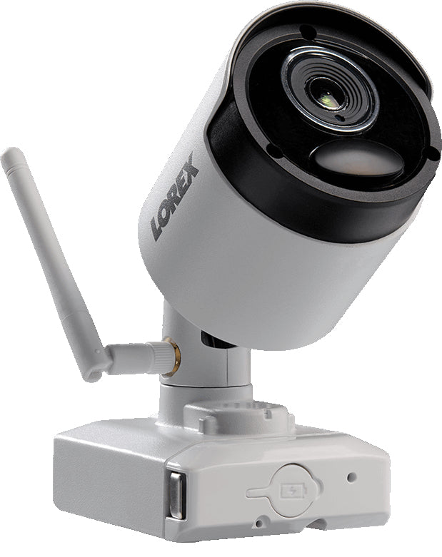 Lorex 6ch 1080p HD Wire-Free Battery Powered Camera System with 4 Metal Cameras