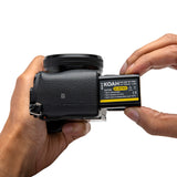 Koah PRO Rechargeable 1300mAh Battery (2-Pack) and Dual Charger for Sony NP-FW50