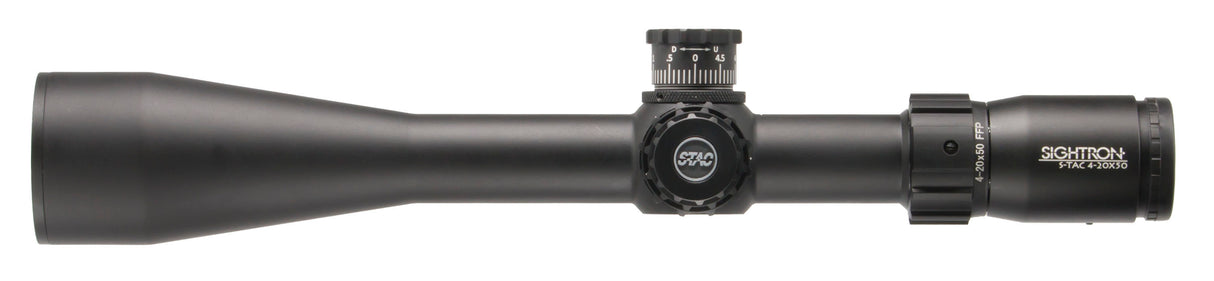 Sightron S-TAC 4-20x50mm Long Range Zero Stop Riflescope with MH-4 Reticle