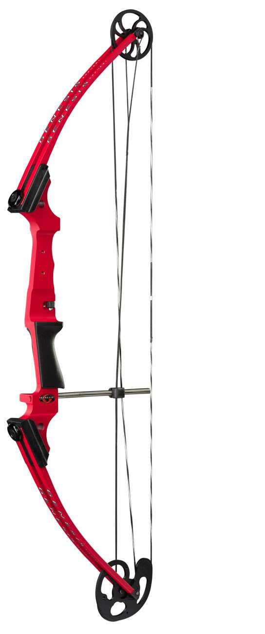 Genesis Archery Original Compound Bow (Left Hand, Red)