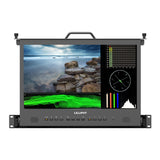 Lilliput RM-1730S 17.3-Inch 1RU FHD Pull-out Rackmount Monitor with Waveform, Vector