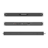 Lilliput RM-1730S 17.3-Inch 1RU FHD Pull-out Rackmount Monitor with Waveform, Vector